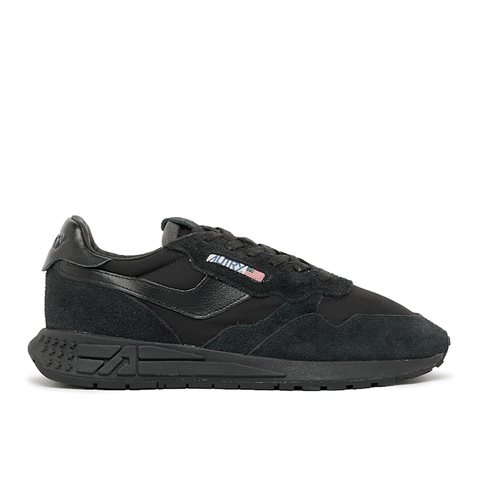 Autry Reelwind Low Man suede/net ecru/rubwine schwarz 85731 2