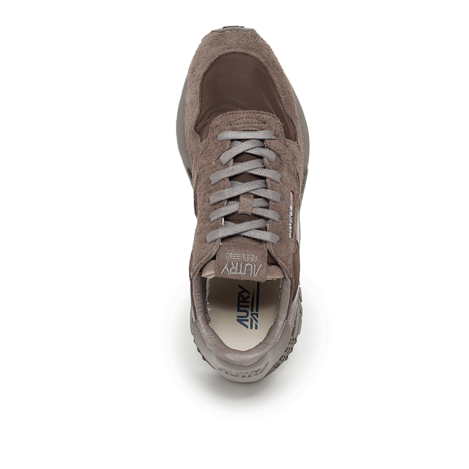 Autry Reelwind Low Man suede/net ecru/rubwine brown 85730 4
