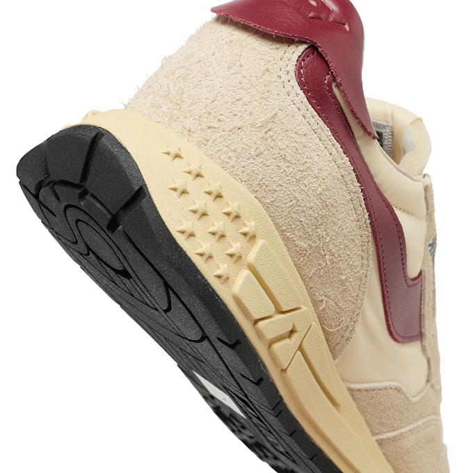 Autry Reelwind Low Man suede/net ecru/rubwine beige 87388 6