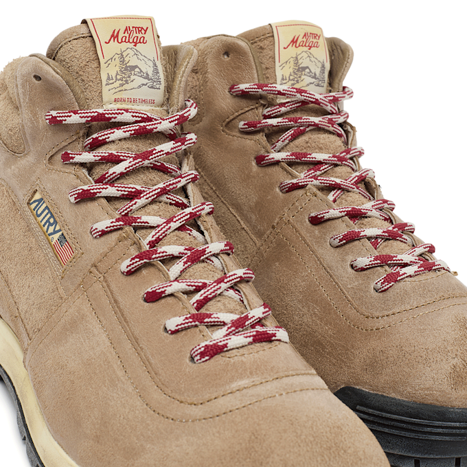 Autry Malga Mid Leather Suede braun 88515 5