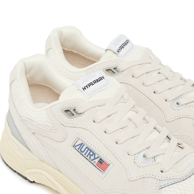 Autry Hyperway Low Man Suede Mesh white/silver grey 85736 6
