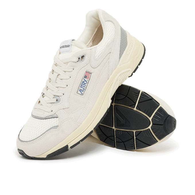 Autry Hyperway Low Man Suede Mesh white/silver grey 85736 7