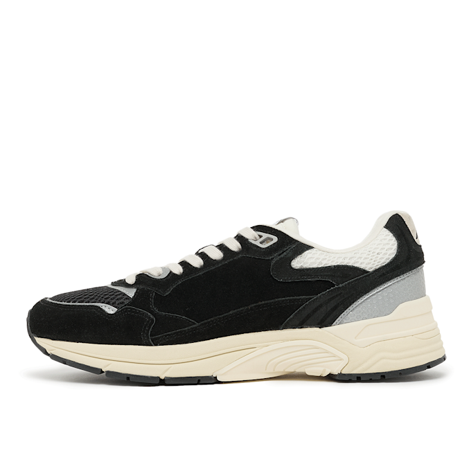 Autry Hyperway Low Man Suede Mesh white/silver zwart 85742 3
