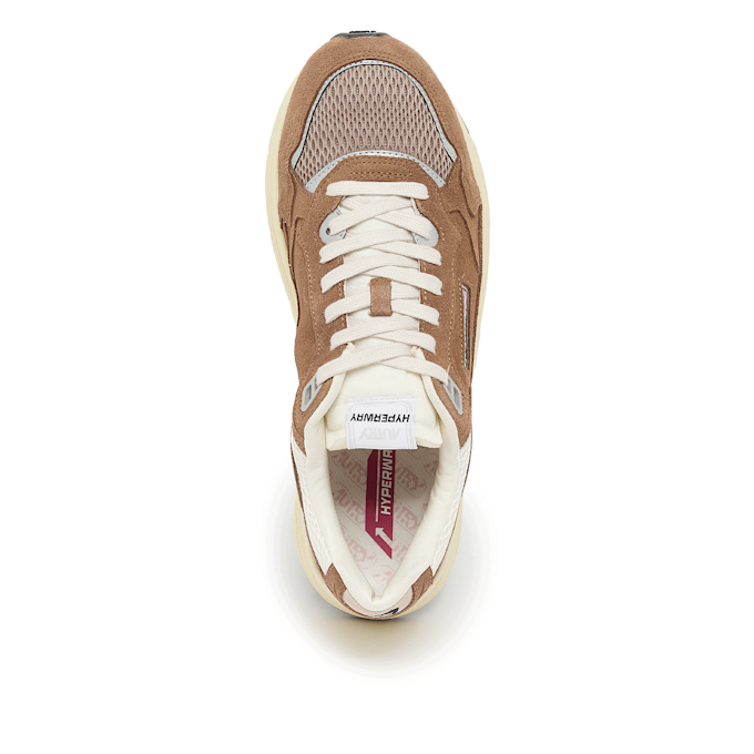 Autry Hyperway Low Man Suede Mesh white/silver braun 87394 4