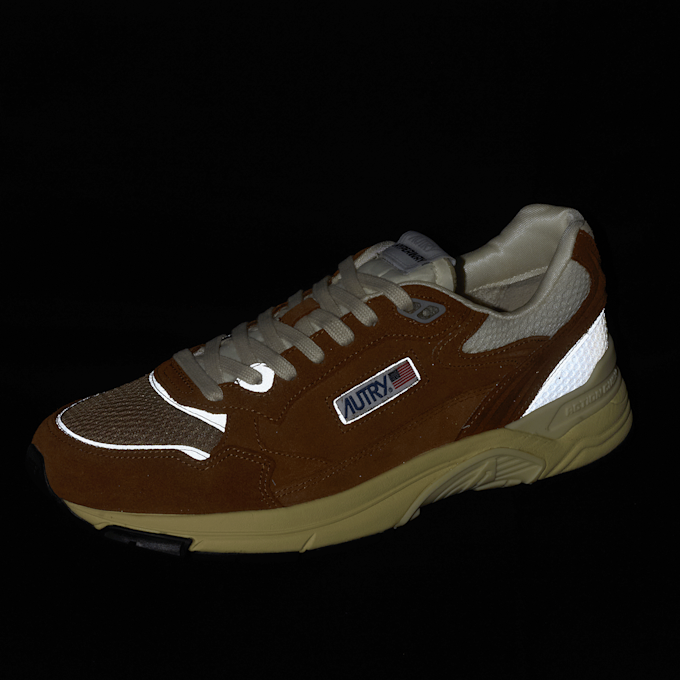 Autry Hyperway Low Man Suede Mesh white/silver braun 87394 9