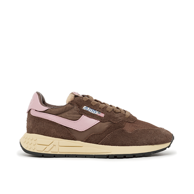Autry Wmns Reelwind Low Suede Net plugh/zephyr brown 88516 2