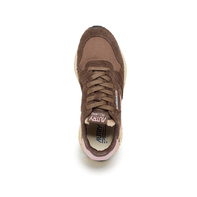 Autry Wmns Reelwind Low Suede Net plugh/zephyr brown 88516 4
