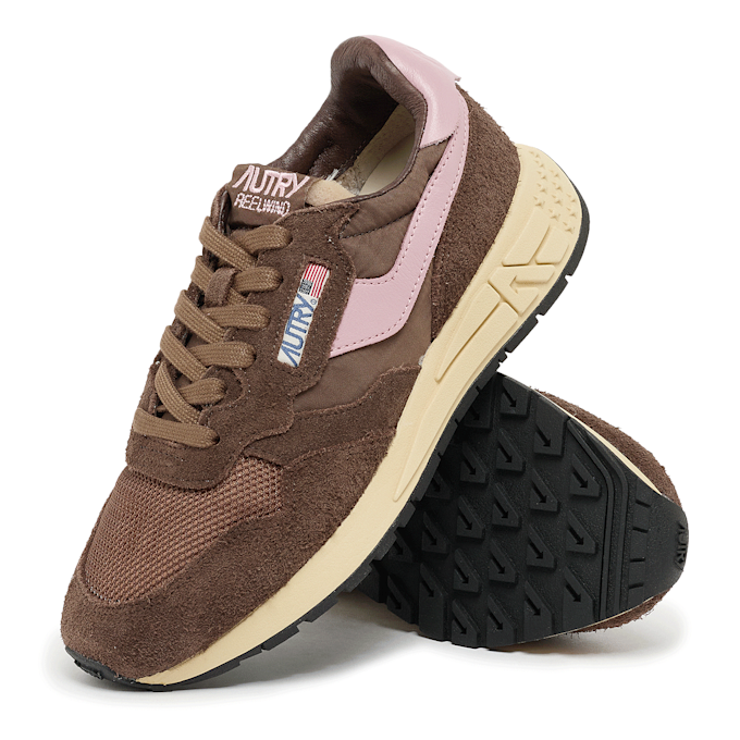 Autry Wmns Reelwind Low Suede Net plugh/zephyr brown 88516 7