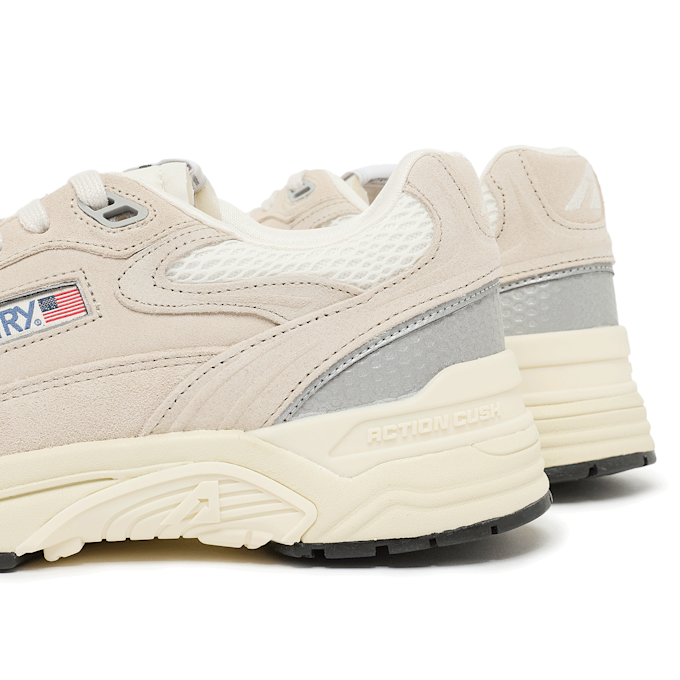 Autry Wmns Hyperway Low Suede Mesh black/silver beige 85740 5
