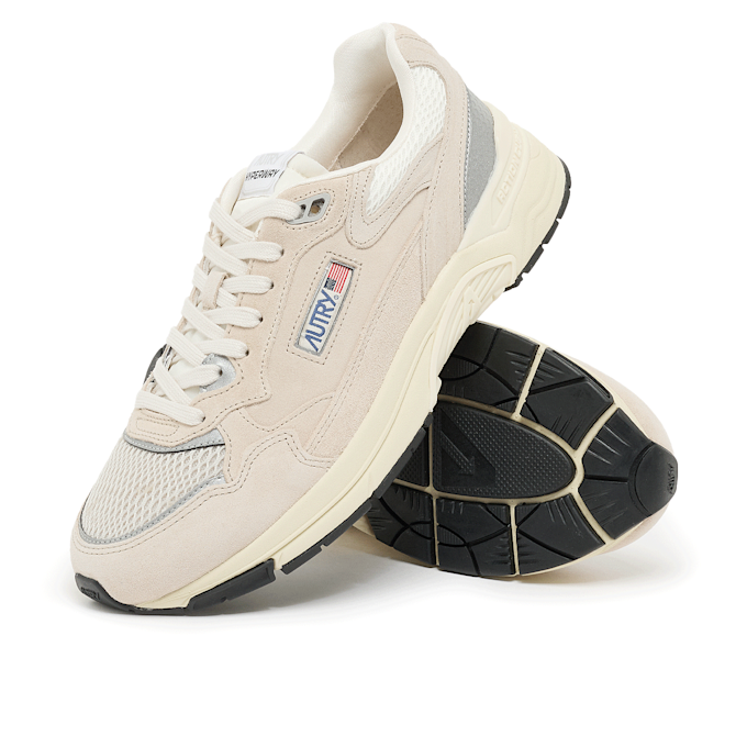 Autry Wmns Hyperway Low Suede Mesh black/silver beige 85740 7