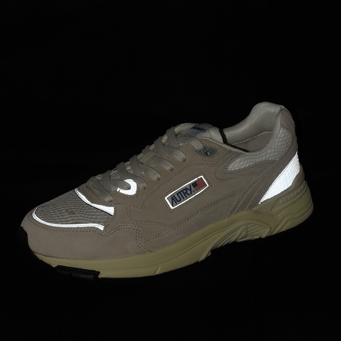 Autry Wmns Hyperway Low Suede Mesh black/silver beige 85740 9