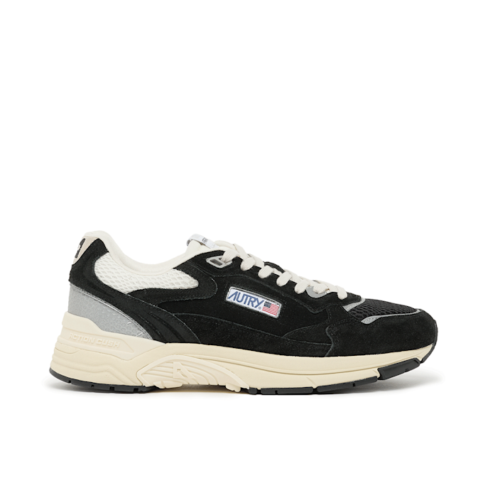 Autry Wmns Hyperway Low Suede Mesh black/silver black 87392 2