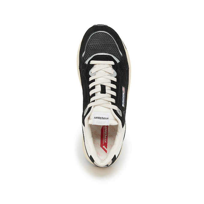Autry Wmns Hyperway Low Suede Mesh black/silver black 87392 4