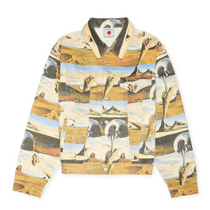 ICECREAM Dreamscape Denim Trucker Jacket multi multicolor 89874 1