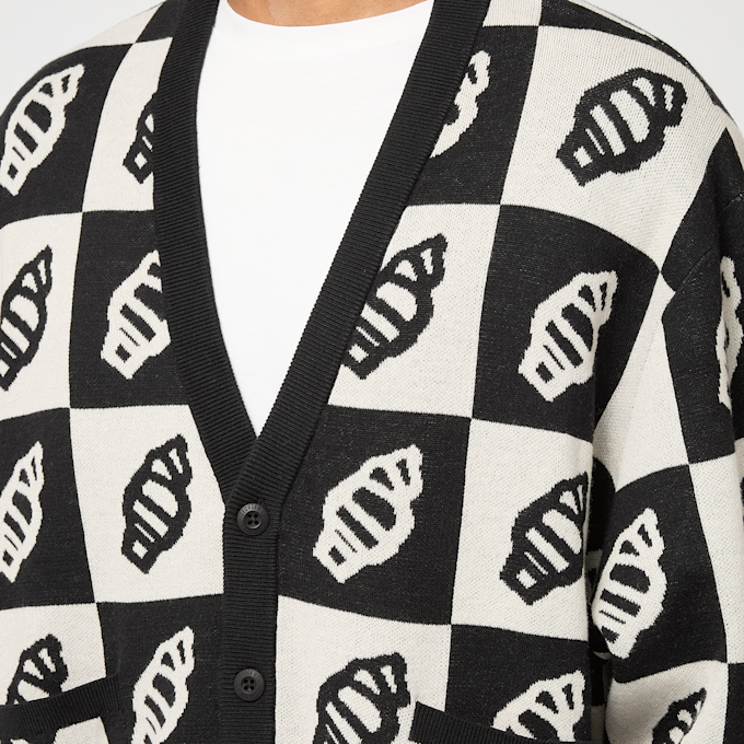 ICECREAM Checkerboard Cardigan black schwarz 90176 5