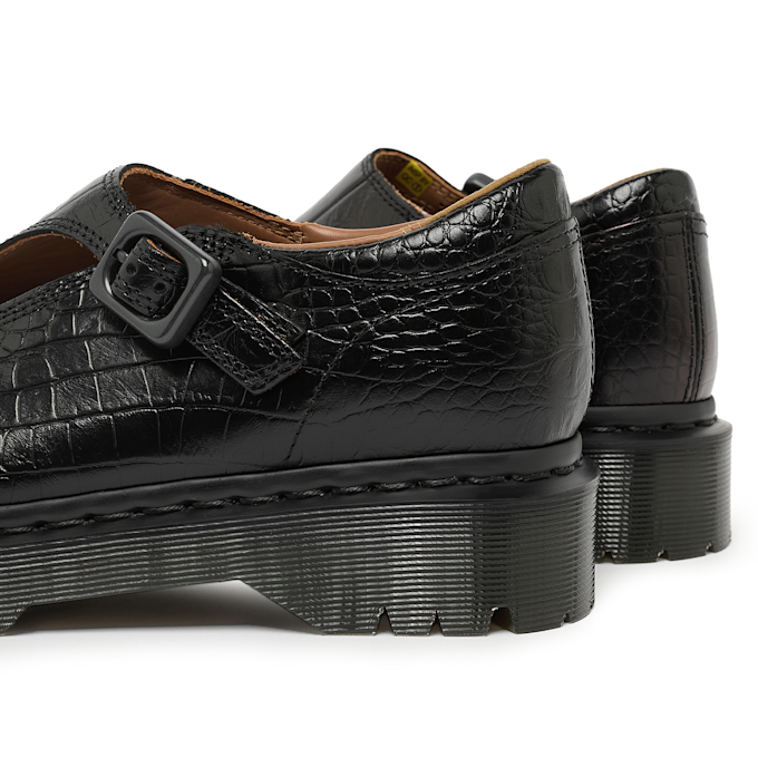 Dr. Martens Rejena Mary Jane Croc Emboss zwart 89261 5