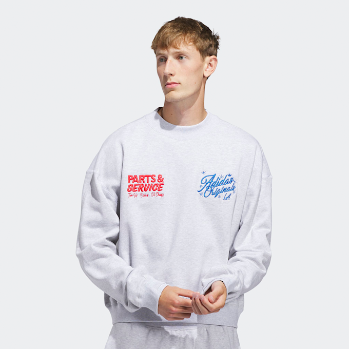 adidas Originals OG L.A. Crewneck grau 90764 2