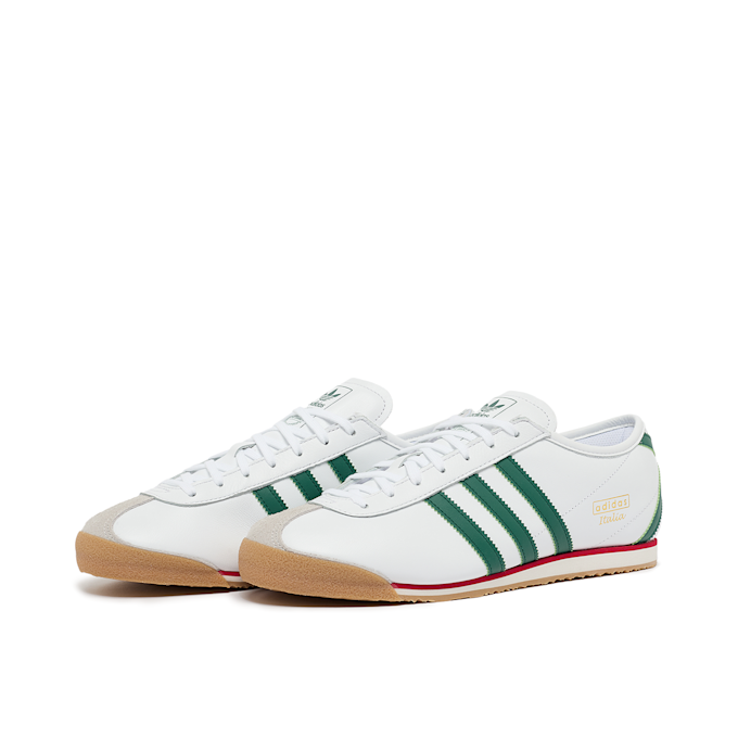 adidas Originals Wmns Italia 70S ftwr white/collegiate green/gum 3 weiß 87682 1