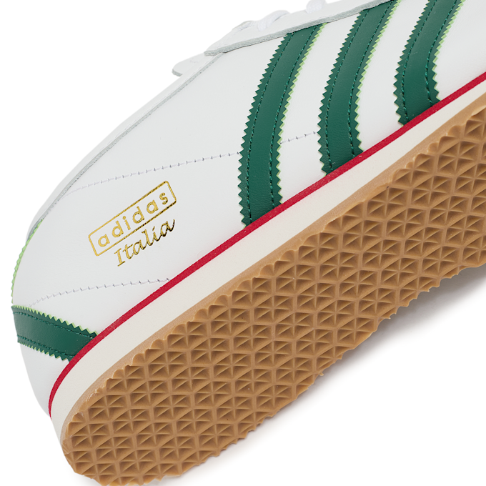 adidas Originals Wmns Italia 70S ftwr white/collegiate green/gum 3 weiß 87682 5