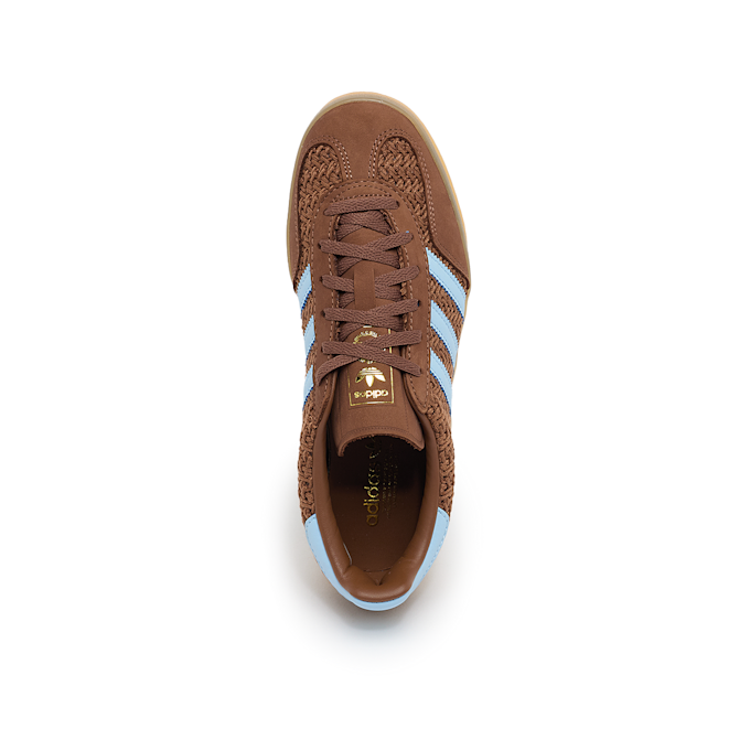 adidas Originals WmnsGazelle Indoor W preloved brown/clear sky/gum 3 bruin 87684 4