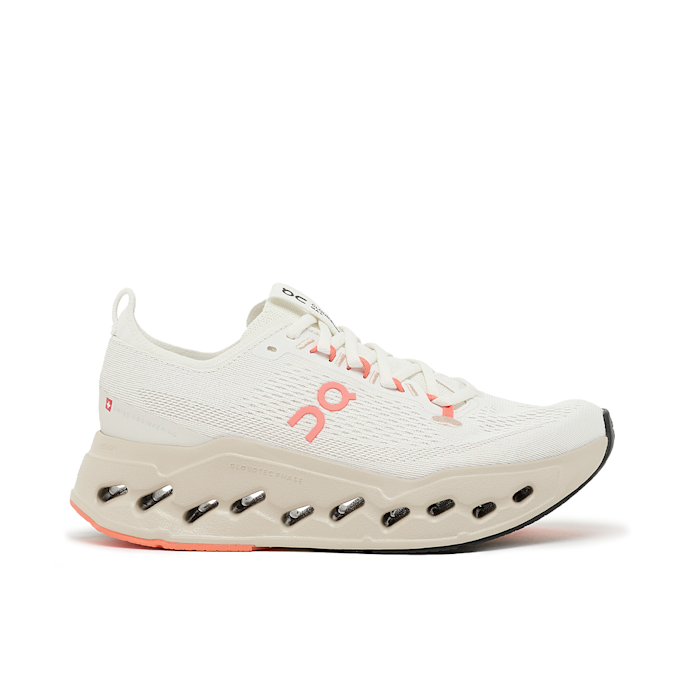 On Cloudsurfer Max ivory | salmon weiß 87428 2