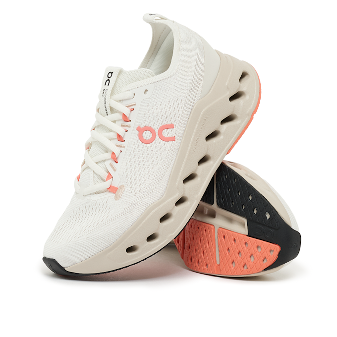 On Cloudsurfer Max ivory | salmon weiß 87428 7