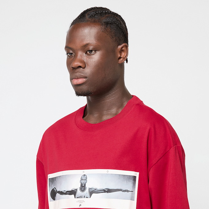Jordan M J Nc Wings Photo Ss Crew gym red/black red 91411 5