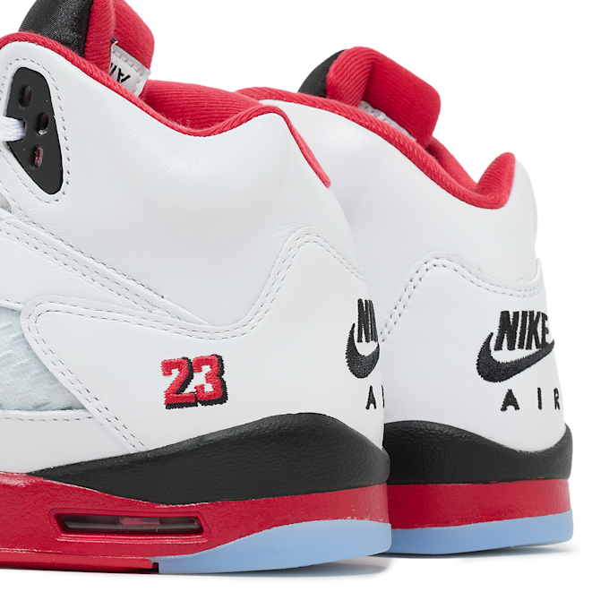 Jordan Air Jordan 5 Retro OG "Fire Red" (GS) wit 89382 5
