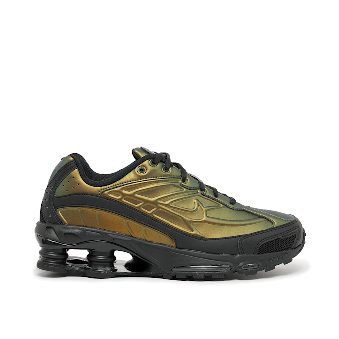 Nike W Nike Shox Ride 2 black/black-olive flak-metallic silver grün 87640 2