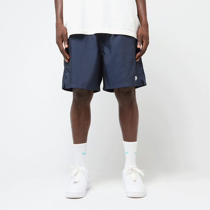 Nike M Nk Club Flow Short obsidian/white blauw 87731 2