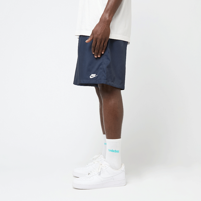 Nike M Nk Club Flow Short obsidian/white blauw 87731 3