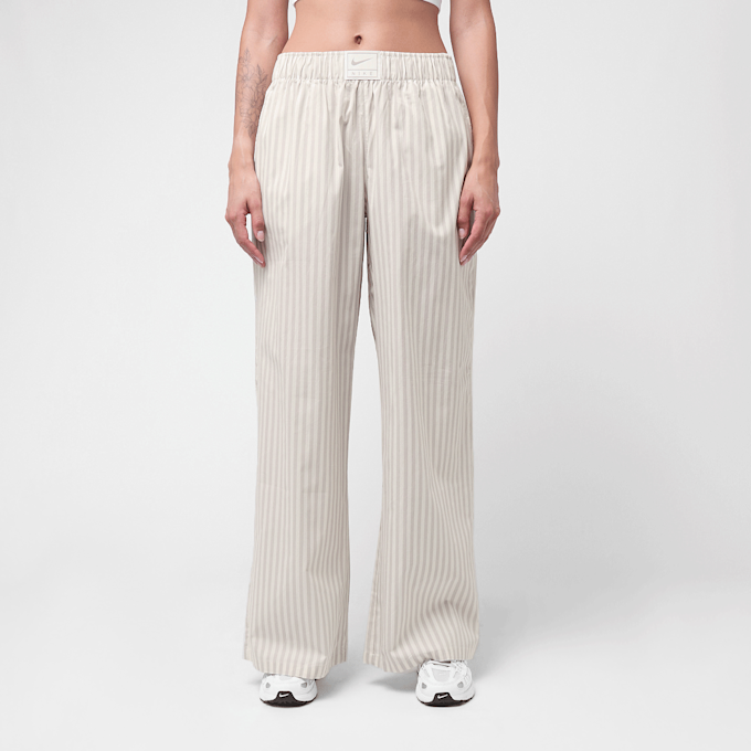 Nike Sportswear Stripe Poplin Pant college grey sail black beige 88795 2