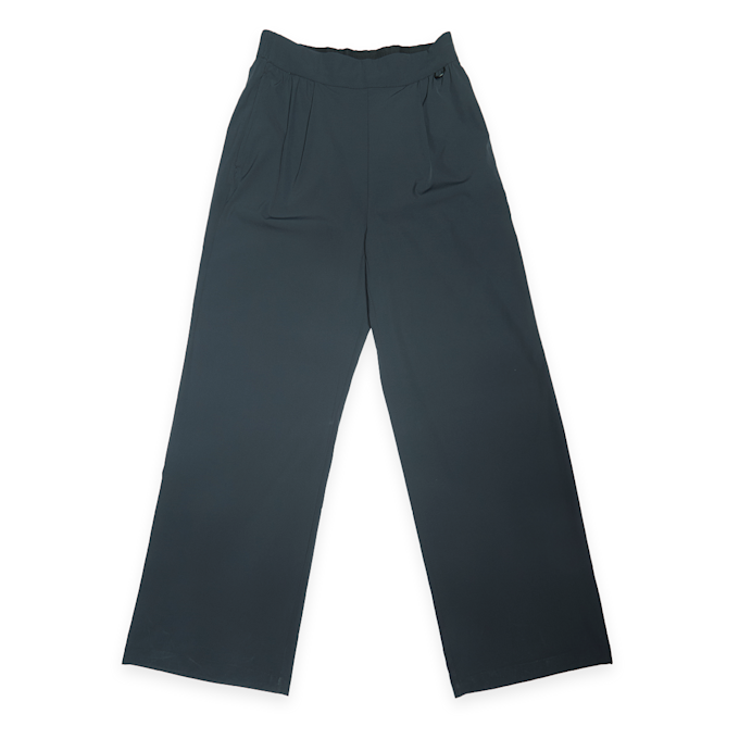 Nike Wmns 24.7 Dri-fit High-Rise Wide Leg Pant black/dk smoke grey blau 86364 1