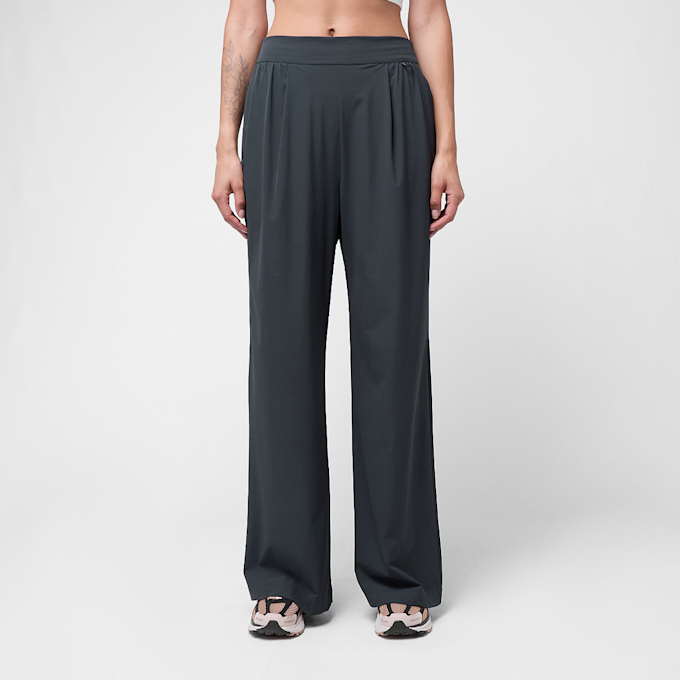 Nike Wmns 24.7 Dri-fit High-Rise Wide Leg Pant black/dk smoke grey blau 86364 2