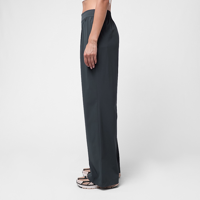 Nike Wmns 24.7 Dri-fit High-Rise Wide Leg Pant black/dk smoke grey blau 86364 3