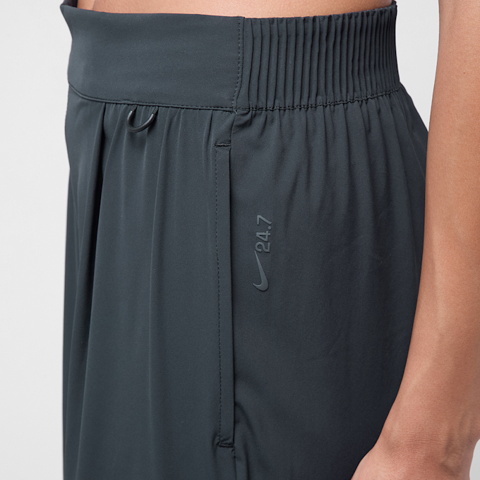 Nike Wmns 24.7 Dri-fit High-Rise Wide Leg Pant black/dk smoke grey blau 86364 5
