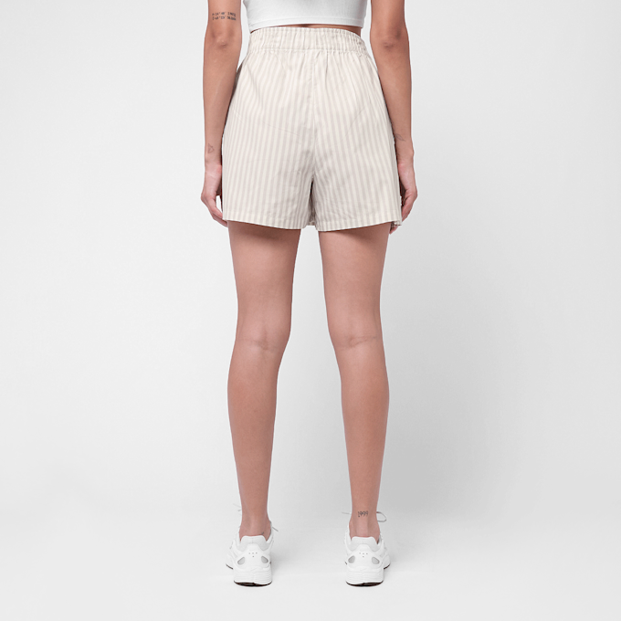 Nike W Nsw Stripe Ppln Short college grey/sail/black beige 87807 4