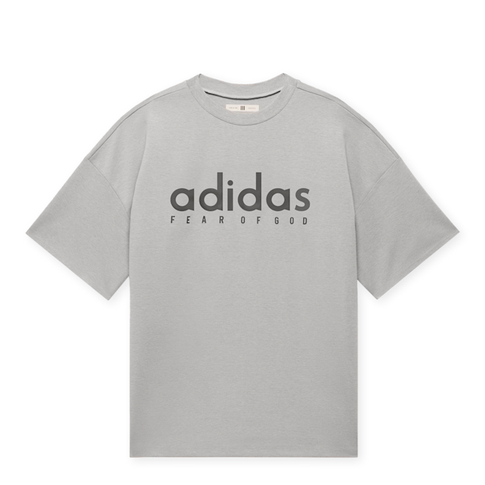adidas Originals x Fear of God Athletics Quickdry Tee grau 91412 1