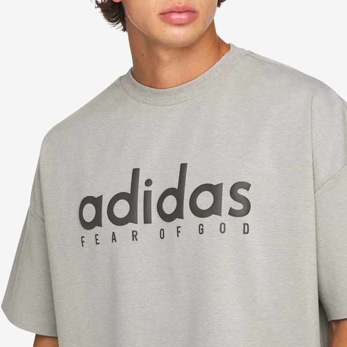 adidas Originals x Fear of God Athletics Quickdry Tee grau 91412 2