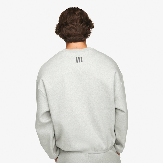 adidas Originals x Fear of god Athletics Heather Fleece Crewneck grau 87449 3