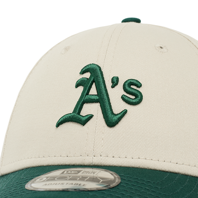 New Era Colourblock 9Forty Oakland Athletics stnotc beige 87953 4