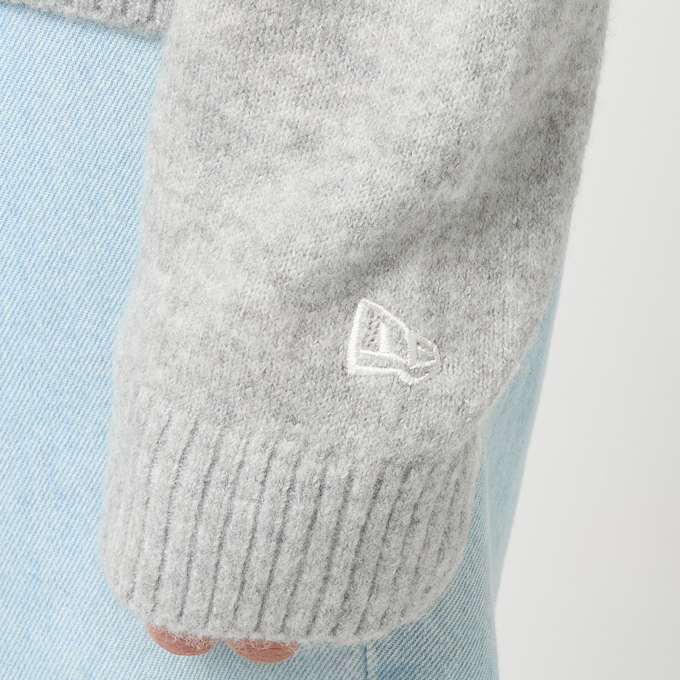 New Era Wmns MLB Knit Crew Los Angeles Dodgers grey 90461 6