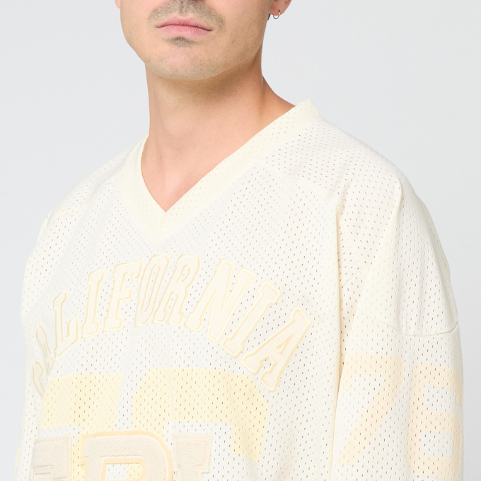 ERL Unisex California Hockey Jersey Knit beige 90221 5