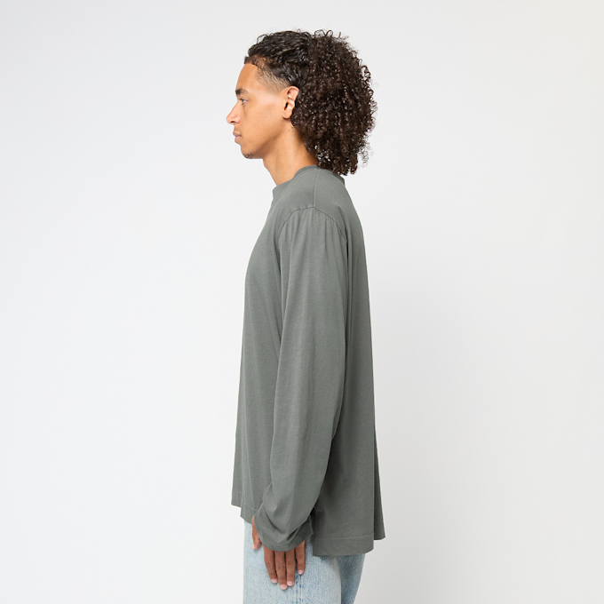 Our Legacy Box Longsleeve Clean Jersey grey sage grau 89921 3