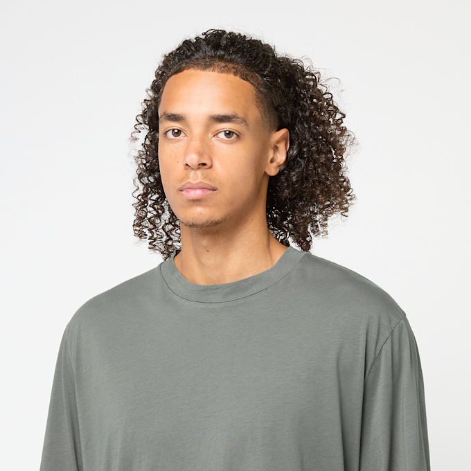 Our Legacy Box Longsleeve Clean Jersey grey sage grau 89921 5