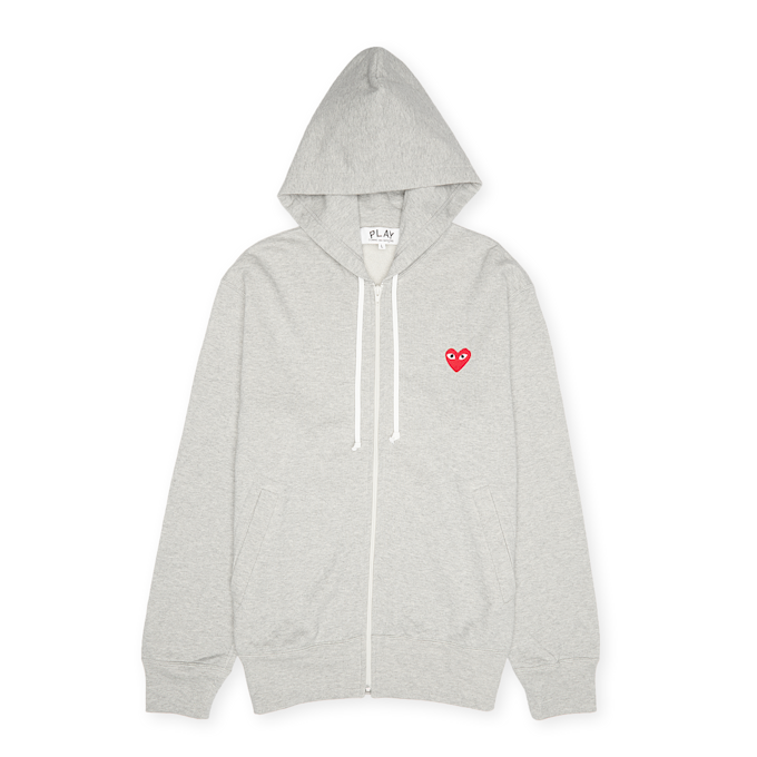 Comme des Garcons Play Play Big Heart Sweatshirt grau 86658 1