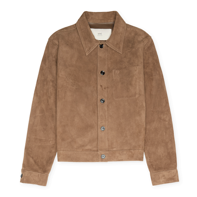 AMI PARIS Jacket noisette bruin 89501 1