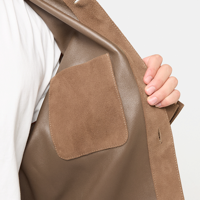 AMI PARIS Jacket noisette brown 89501 6