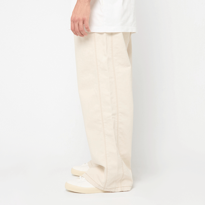 AMI PARIS Wide Fit Pants ecru beige 90227 3