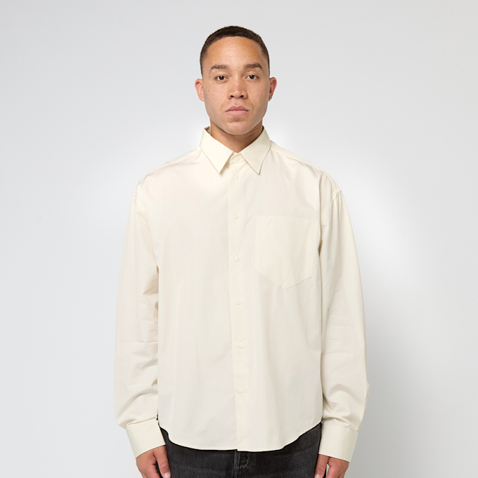 AMI PARIS Chemise Boxy ivoire beige 86664 2